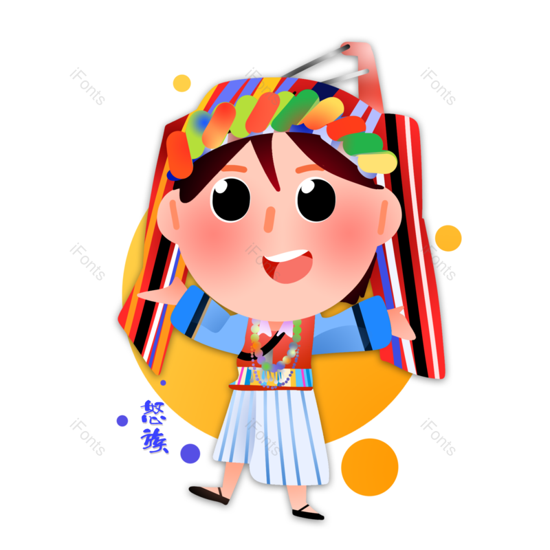 装饰图片,中国风元素,卡通PNG,民族风免抠素材